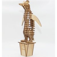 자연과디자인 자연과디자인 3D-woodcraft 마카로니펭귄 입체