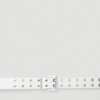 GANNI 가니 여성 Double Eyelet Belt gan0253051whtGEN2