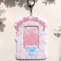 모노폴리 BT21 minini 포토홀더 체리블라썸 - 코야 KOYA 포카 사진 고리