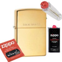 매끼니 ZIPPO 솔리드 지퍼 지프라이터 돌 심지