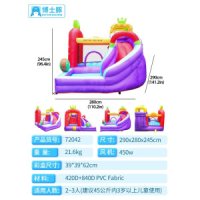 에어바운스 야외 바이킹 놀이 방방이 체육 펜션 키즈카페 72042 과일캐슬