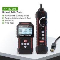 네트워크 케이블 추적기 Lan 측정 테스터 도구 LCD 디스플레이 길이 Wiremap NF-8209S