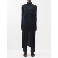 이세이미야케 플리츠 플리즈 이세이 미야케 여성 Technical-pleated longline coat 코트 1515106