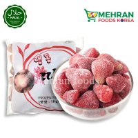 FROZEN Strawberry Fruit 1kg 냉동 딸기  1pc