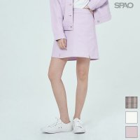 스파오 SPAO 면트윌 트임 스커트 SPWH923G12