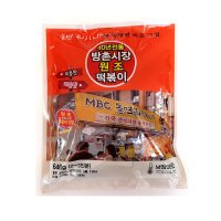 방촌시장원조떡볶이 방송에나온그집떡볶이 즉석 냉장 밀키트 납작만두 2 3인용 보통맛 1봉 646g