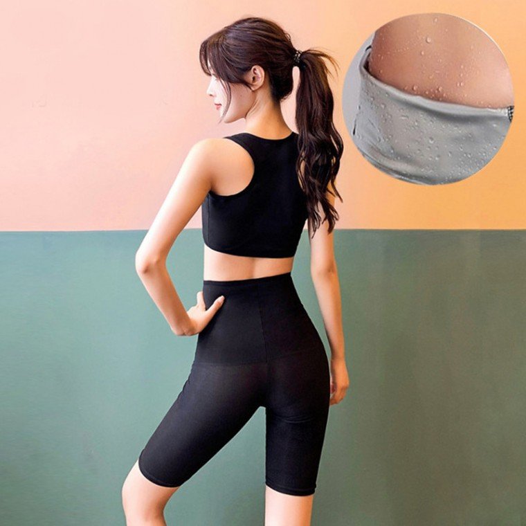 운동복 조끼 땀복 여성땀복 브라탑 세트 바지