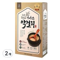 해오름 통곡물 현미 하우스 막걸리 키트 5병분량 530g 2개