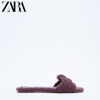 ZARA 자라슬리퍼 양털 크로스스트랩 겨울슬리퍼 3컬러