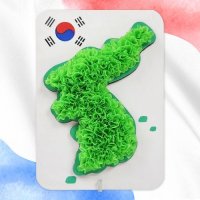 DIY 우드페이퍼아트 우리나라 지도 만들기 세트