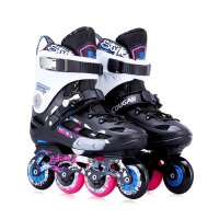 JK Cougar 슬라럼 인라인 스케이트 롤러 신발 슬라이딩 Patines Good as SEBA P2 MZS509