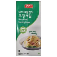 리치코리아 RPC 데어리블랜드 쿠킹크림 1L 4개 파스타 로제 쿠킹크림