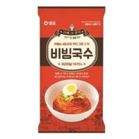 W쇼핑 샘표 비빔국수 봉지 135g x 6개 - W쇼핑