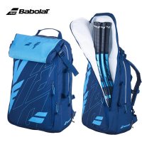 남녀공용PURE DRIVE BABOLAT 테니스 백팩 휴대용 접이식 배드민턴 패들 2 가지 용도 파란색 3R 6R 라켓