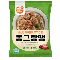 삼양 동그랑땡 1kg x 2개