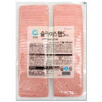 청정원 슬라이스햄1kg