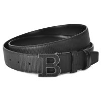 프리컷팅 발리 B 버클 리버시블 남성 가죽 벨트 B BUCKLE 35M F830