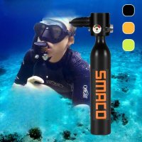 미니산소통 휴대용 산소탱크 잠수용 다이빙 공기통-S400 약 22분