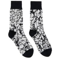 SACAI Black Floral Socks