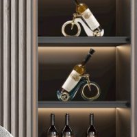 와인선물 와인디피 거치대 진열대 보관함 집들이선물- 플래티넘 올실버 투피스세트