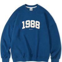 FILLUMINATE 오버핏 1988 스웨트 셔츠-블루 Overfit Sweat Shirt-Blue