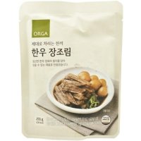 풀무원 밥친구 올가 제대로 차리는 한끼 한우 장조림 친정 엄마 반찬 우리집 요리 200g 1개