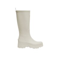 W 락피쉬웨더웨어 플랫폼 롱 레인 부츠 크림 W Rockfishweatherwear Flatform Long Rain Boots