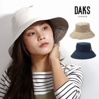 DAKS 닥스 여성 넓은 챙 버킷햇 봄 여름 가을 자외선 여행 모자 dl026