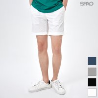 스파오 SPAO 면 슬랙스 쇼츠 SPTH924C04