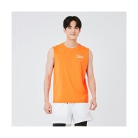 BARREL 맨 선셋 슬리브리스 래쉬가드 MEN SUNSET SLEEVELESS RASH GUARD B3SMWSV002ORG