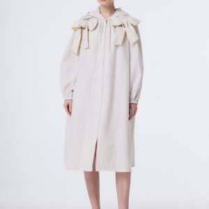 더 스튜디오 케이 Double Ribbon Long Jacket (Beige)