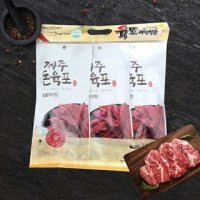 고려식품 제주흑돼지 돈육포 240g 80g 3봉 숯불구이맛