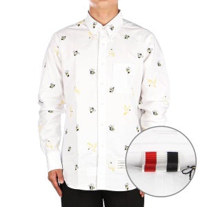 톰브라운 긴팔 셔츠 MWL272E E0321996 WHITE MWL272E E0321 996