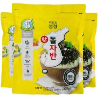 성경돌자반 500x3봉 김가루 김자반