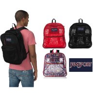 Jansports 잔스포츠 메쉬 백팩 남여공용 Mesh Backpack A4 Storage