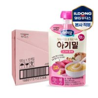 후디스 아이얌 아기밀 고구마 퓨레 100g 10개