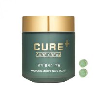 김정문알로에 큐어 플러스 크림 80g + 2X 크림 3.5g x 2p  2개