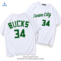 반팔티 NBA 반팔 아데토쿤보 드림시티 티셔츠 밀워키 벅스 t shirt