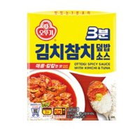 오뚜기 3분 김치참치 덮밥소스 150G 24개