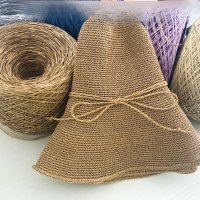 여름실 모자 코바늘 뜨개실 종이실 라피아 파피루스 대용량 250g 왕골 가방실