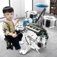 어린이 드럼세트 아기 장난감 드럼 놀이 악기 타악기