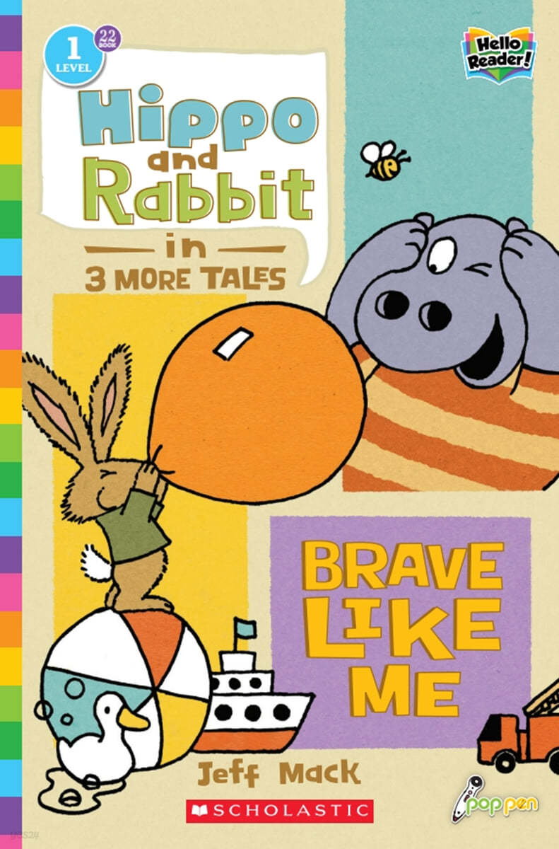 Hippo and rabbit in 3 more tales : brave like me 