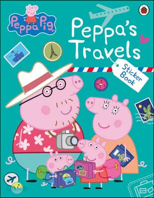 Peppa Pig: Peppa’s Travels (Sticker Scenes Book)