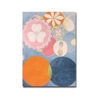 키네틱 아트 키네틱 아트 10 가장 큰 포스터 hilma af klint 인쇄 독특한 프레임 그림 2