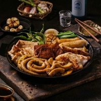 [몬스터데이] 아빠식당 세트패키지 560g 소곱창+대창+특양 + 참소스 90g - 카드사8%중복할인  아빠식당 오미자소곱창160g+참소스30g 외대창 막창 특양 염통 등