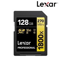 Lexar SD Professional 1800X UHS-2 128GB 메모리카드