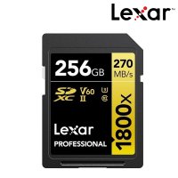 Lexar SD Professional 1800X UHS-2 256GB 메모리카드