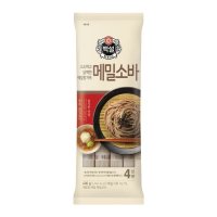 CJ제일제당 친정엄마 백설 메밀소바 점심메뉴 여름별미 잔치음식 면요리 400g 1세트