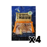 GS리테일 유어스 철판구이 오징어와볶음땅콩 간편술안주 75g x 8개