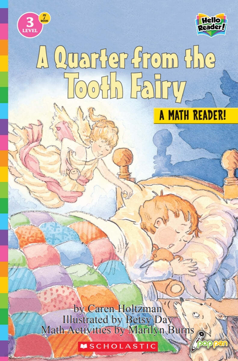 A quarter from the tooth fairy : a math reader!
